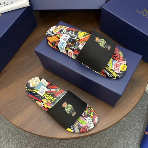 Replica Ralph Lauren Polo Slippers For Men #1481561 $45.00 USD for Wholesale