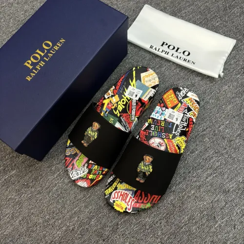 Replica Ralph Lauren Polo Slippers For Men #1481561 $45.00 USD for Wholesale