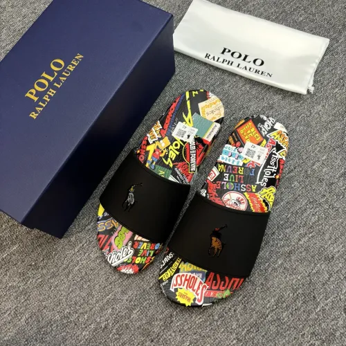 Replica Ralph Lauren Polo Slippers For Men #1481562 $45.00 USD for Wholesale
