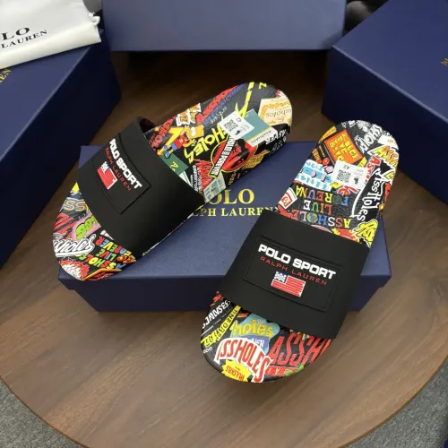 Replica Ralph Lauren Polo Slippers For Men #1481563 $45.00 USD for Wholesale