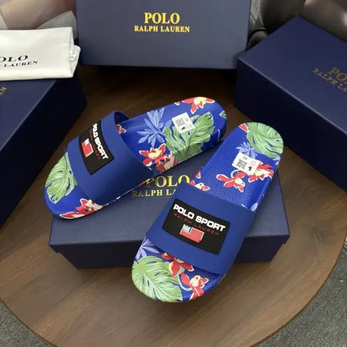 Replica Ralph Lauren Polo Slippers For Men #1481564 $45.00 USD for Wholesale