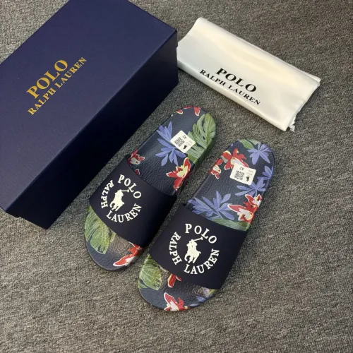 Replica Ralph Lauren Polo Slippers For Men #1481565 $45.00 USD for Wholesale