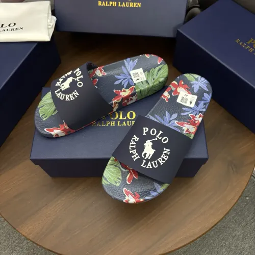 Replica Ralph Lauren Polo Slippers For Men #1481565 $45.00 USD for Wholesale