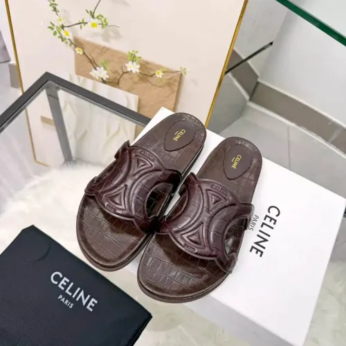 Replica Celine Slippers For Women #1481579 $76.00 USD for Wholesale