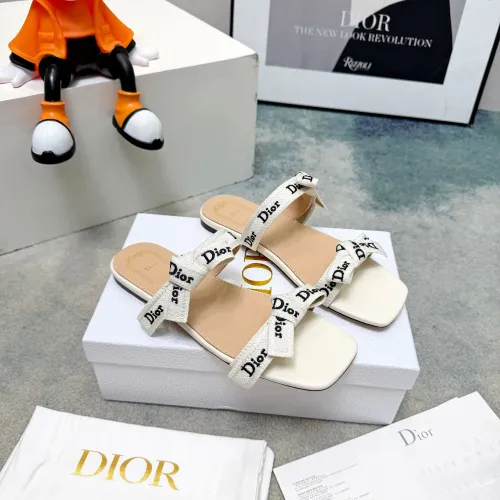 Replica Christian Dior Slippers For Women #1481584 $88.00 USD for Wholesale