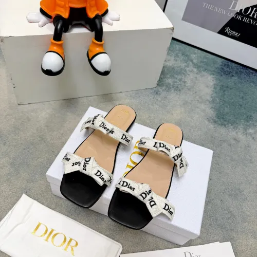 Replica Christian Dior Slippers For Women #1481585 $88.00 USD for Wholesale