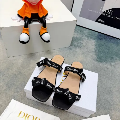 Replica Christian Dior Slippers For Women #1481586 $88.00 USD for Wholesale