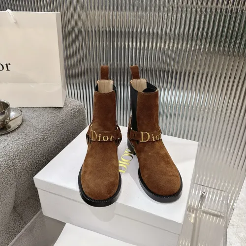 Replica Christian Dior Boots For Women #1481587 $112.00 USD for Wholesale