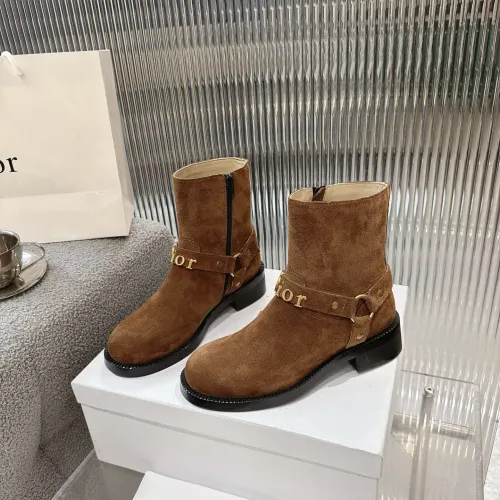 Wholesale Christian Dior Boots For Women #1481589 $112.00 USD, Wholesale Quality Replica Christian Dior Boots