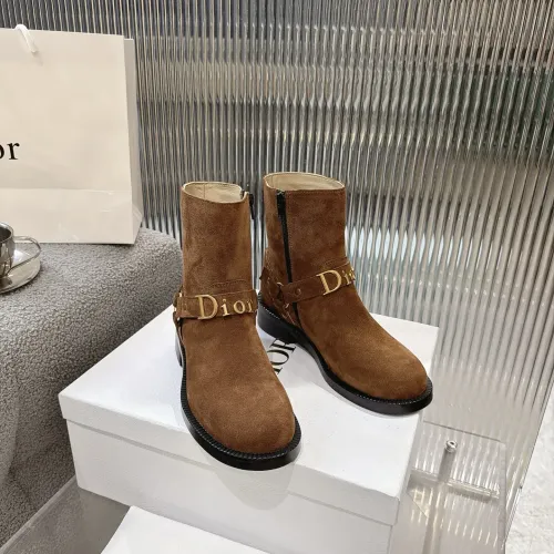 Replica Christian Dior Boots For Women #1481589 $112.00 USD for Wholesale