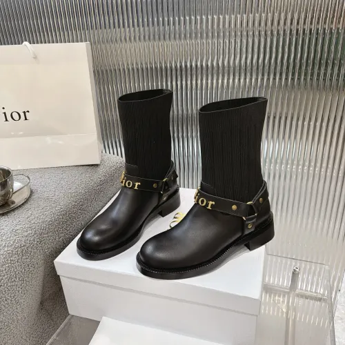 Wholesale Christian Dior Boots For Women #1481591 $115.00 USD, Wholesale Quality Replica Christian Dior Boots