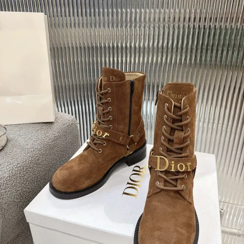 Replica Christian Dior Boots For Women #1481592 $115.00 USD for Wholesale