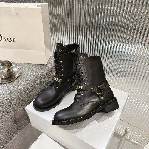 Replica Christian Dior Boots For Women #1481593 $115.00 USD for Wholesale