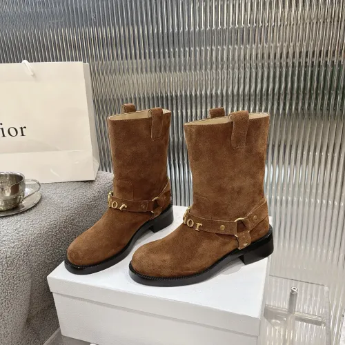 Wholesale Christian Dior Boots For Women #1481594 $125.00 USD, Wholesale Quality Replica Christian Dior Boots