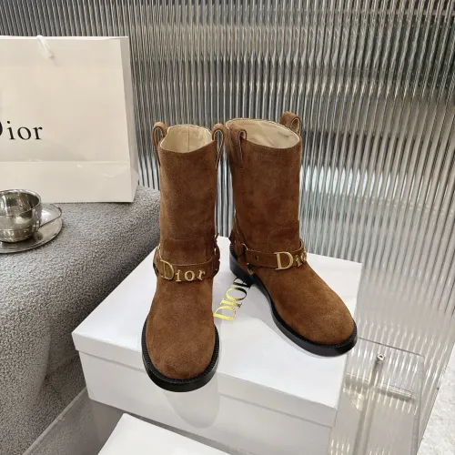 Replica Christian Dior Boots For Women #1481594 $125.00 USD for Wholesale