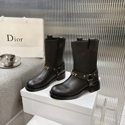 Wholesale Christian Dior Boots For Women #1481595 $125.00 USD, Wholesale Quality Replica Christian Dior Boots