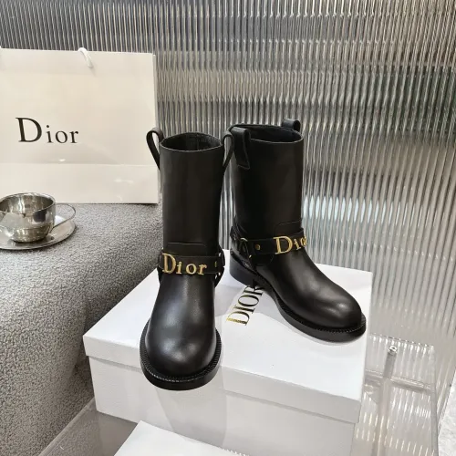 Replica Christian Dior Boots For Women #1481595 $125.00 USD for Wholesale
