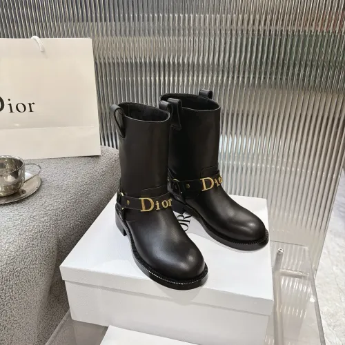 Replica Christian Dior Boots For Women #1481595 $125.00 USD for Wholesale