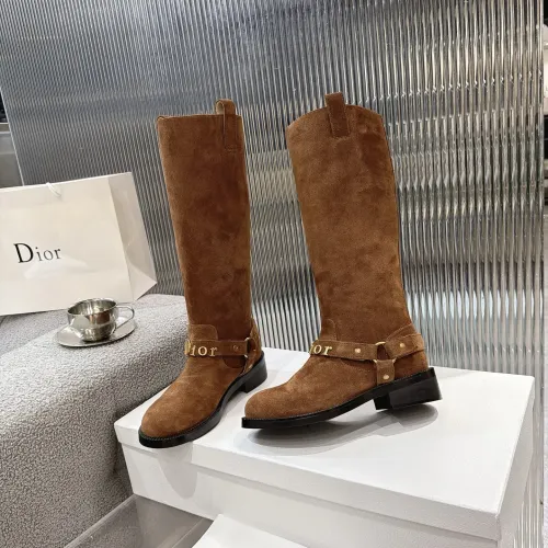 Replica Christian Dior Boots For Women #1481600 $155.00 USD for Wholesale