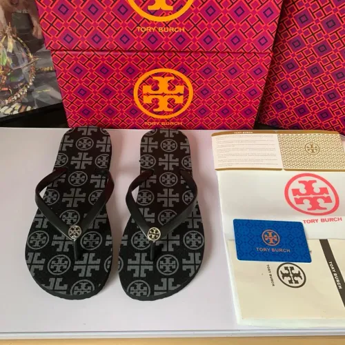 Replica Tory Burch Slippers For Women #1481637 $48.00 USD for Wholesale