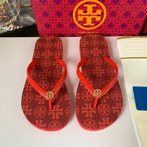 Wholesale Tory Burch Slippers For Women #1481638 $48.00 USD, Wholesale Quality Replica Tory Burch Slippers