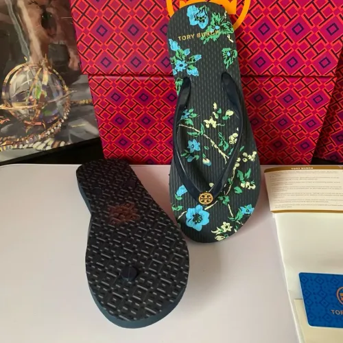 Replica Tory Burch Slippers For Women #1481639 $48.00 USD for Wholesale