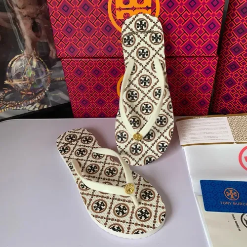 Replica Tory Burch Slippers For Women #1481642 $48.00 USD for Wholesale