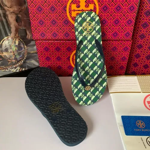 Replica Tory Burch Slippers For Women #1481643 $48.00 USD for Wholesale