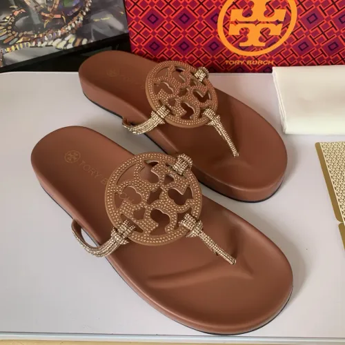 Wholesale Tory Burch Slippers For Women #1481650 $82.00 USD, Wholesale Quality Replica Tory Burch Slippers