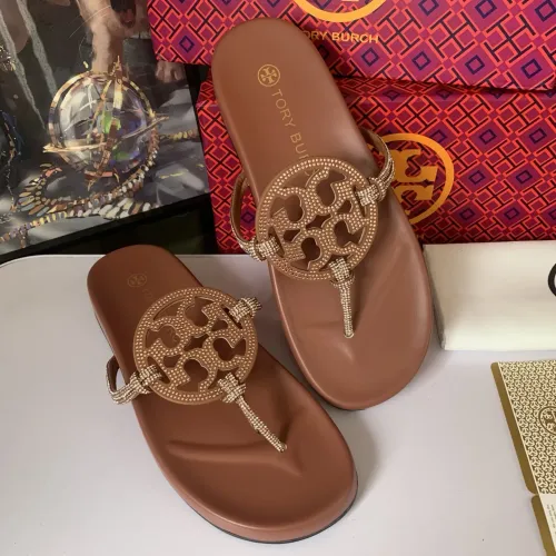 Replica Tory Burch Slippers For Women #1481650 $82.00 USD for Wholesale