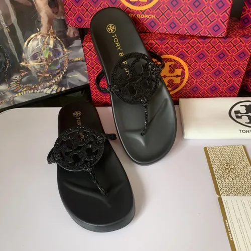 Replica Tory Burch Slippers For Women #1481652 $82.00 USD for Wholesale