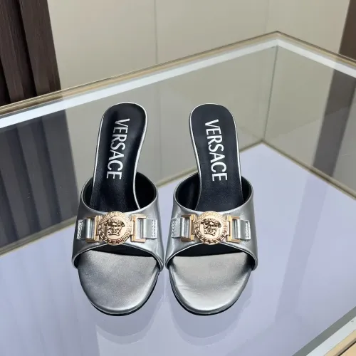Replica Versace Slippers For Women #1481716 $80.00 USD for Wholesale