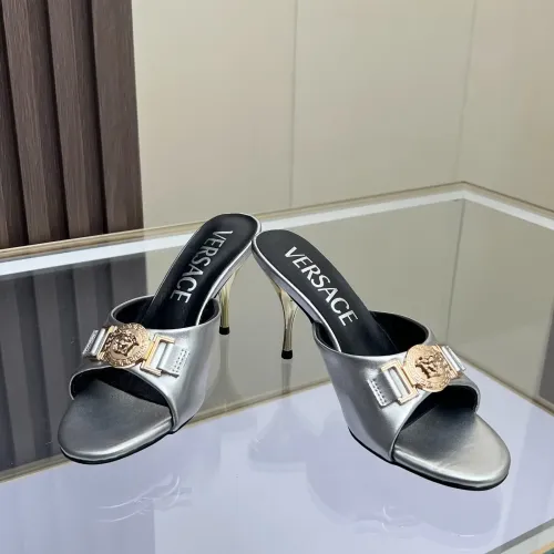 Replica Versace Slippers For Women #1481716 $80.00 USD for Wholesale