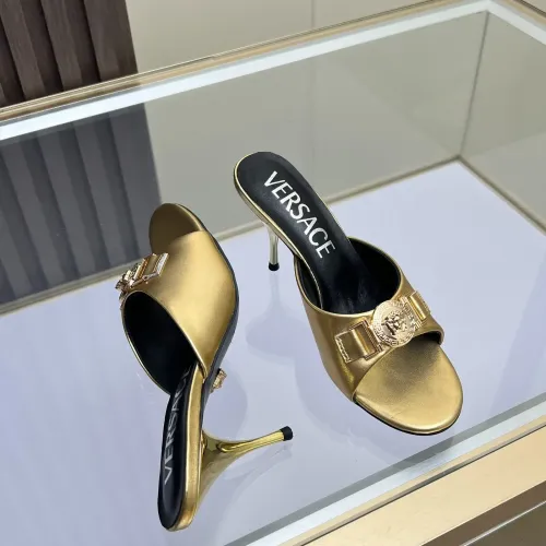 Replica Versace Slippers For Women #1481717 $80.00 USD for Wholesale