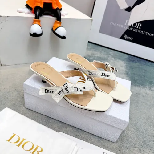 Replica Christian Dior Slippers For Women #1481722 $85.00 USD for Wholesale