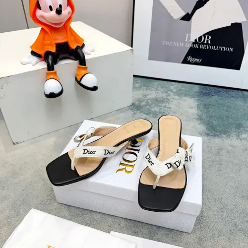 Replica Christian Dior Slippers For Women #1481724 $85.00 USD for Wholesale
