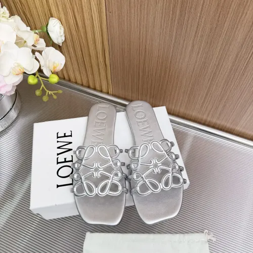 Replica LOEWE Slippers For Women #1481729 $82.00 USD for Wholesale