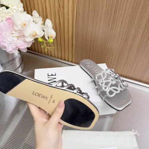 Replica LOEWE Slippers For Women #1481729 $82.00 USD for Wholesale