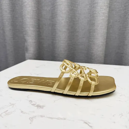 Replica LOEWE Slippers For Women #1481730 $82.00 USD for Wholesale
