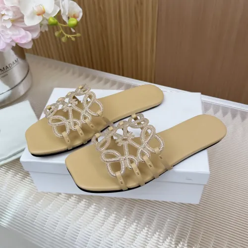 Wholesale LOEWE Slippers For Women #1481736 $85.00 USD, Wholesale Quality Replica LOEWE Slippers