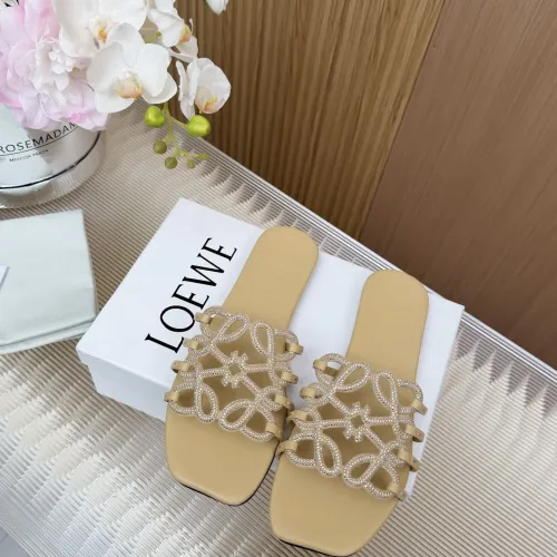 Replica LOEWE Slippers For Women #1481736 $85.00 USD for Wholesale