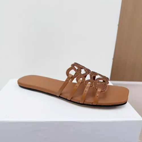 Replica LOEWE Slippers For Women #1481738 $85.00 USD for Wholesale