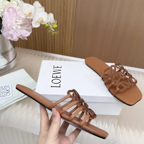Replica LOEWE Slippers For Women #1481738 $85.00 USD for Wholesale