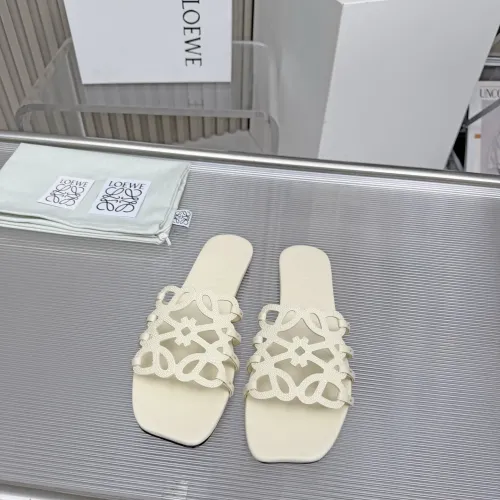 Replica LOEWE Slippers For Women #1481758 $85.00 USD for Wholesale