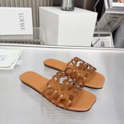 Replica LOEWE Slippers For Women #1481761 $85.00 USD for Wholesale