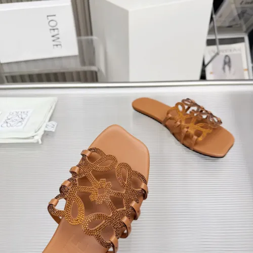 Replica LOEWE Slippers For Women #1481761 $85.00 USD for Wholesale