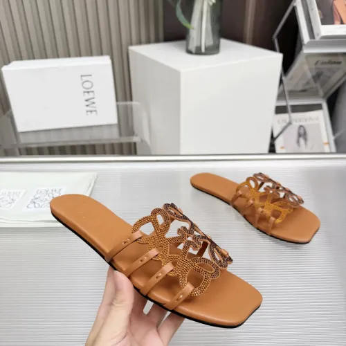 Replica LOEWE Slippers For Women #1481761 $85.00 USD for Wholesale