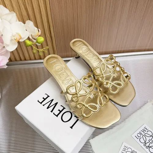 Replica LOEWE Slippers For Women #1481772 $85.00 USD for Wholesale