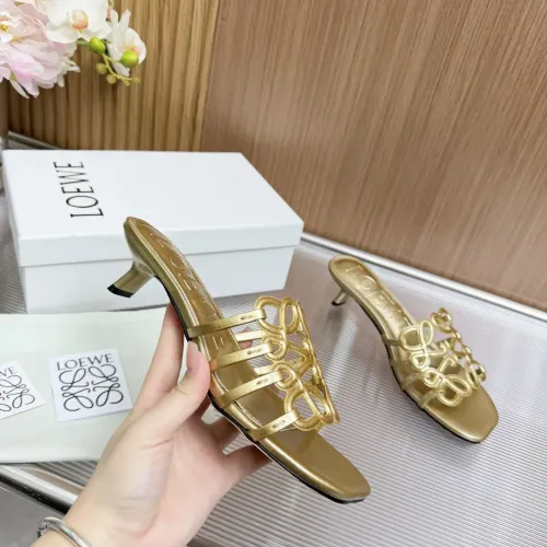 Replica LOEWE Slippers For Women #1481772 $85.00 USD for Wholesale