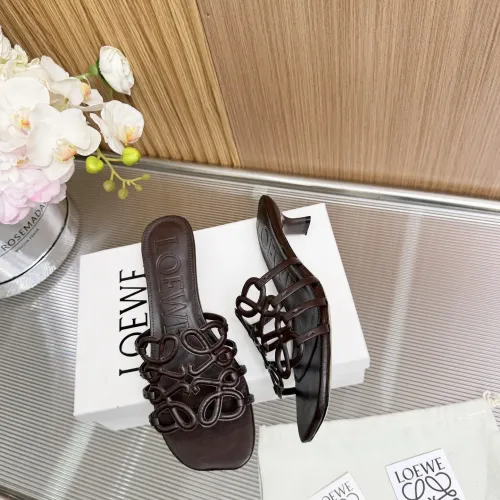 Replica LOEWE Slippers For Women #1481775 $85.00 USD for Wholesale